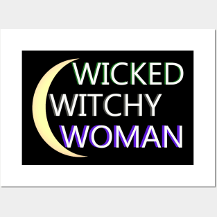 Wicked Witchy Woman Sisters of the Moon Posters and Art